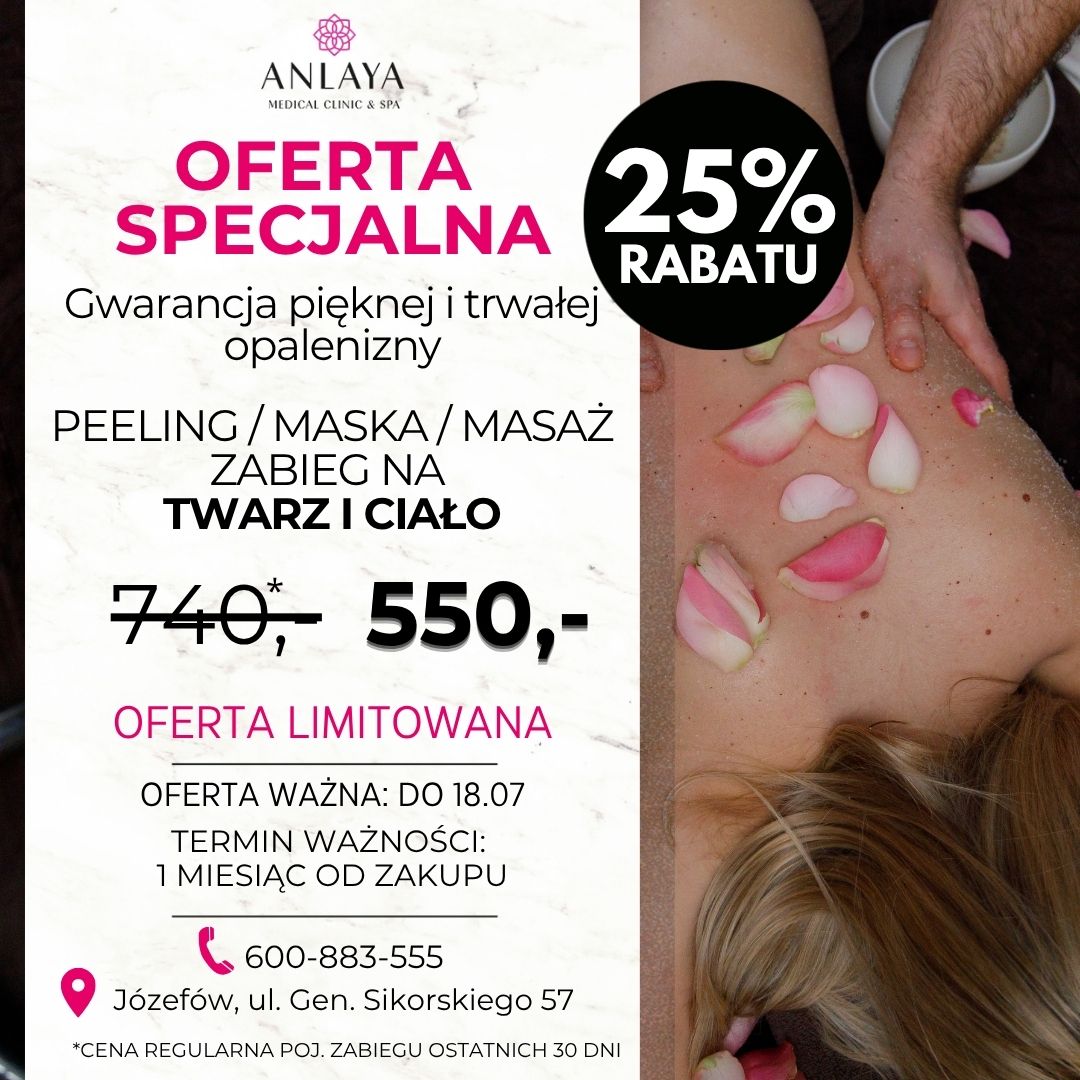 Peeling, maska, masaż – zabieg na twarz i ciało